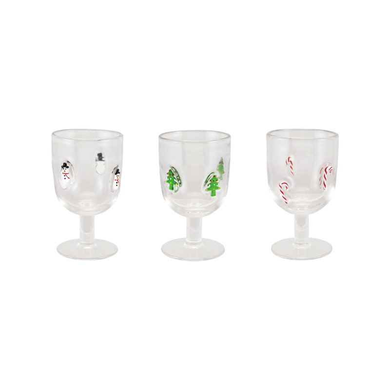 Verre à vin fantaisiste
