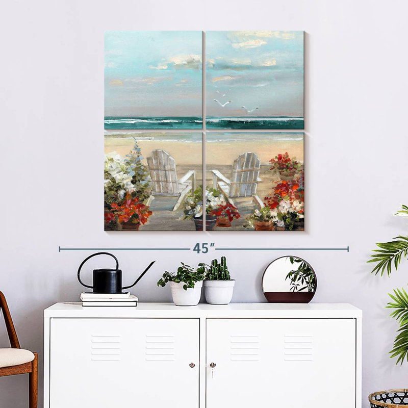 Gillard Summer Sea Breeze, H 32 po x l 32 po