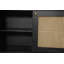 Framingham 160 Cm Wide Solid Wood 3 Door Rattan Sideboard