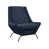 Polyester bleu foncé est en rupture de stock