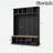 Modern Hall Tree With Seating Bench, 13 Compartments And Coat Rack-2068694459