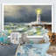 Phare de la mer, reproduction d'art sur toile-1033300768-1033300769