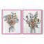 Arrangement floral aquarelle I - impression encadrée de qualité supérieure - prête à être accrochée - aucun clou requis - aucun clou requis-1802755575-1802755581