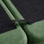 Causeuse modulaire à compression en chenille verte pour la maison