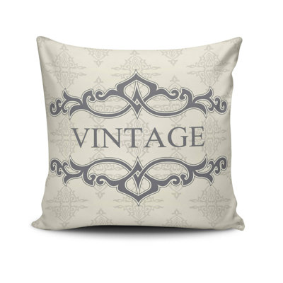Decorative Cushion Cover, 17 x 17 Inches, 50% Cotton / 50% Polyester | Machine Washable at 104°F, Ironable, Concealed Zip Closure | Perfect for Living Room, Bedroom, and Stylish Home Décor