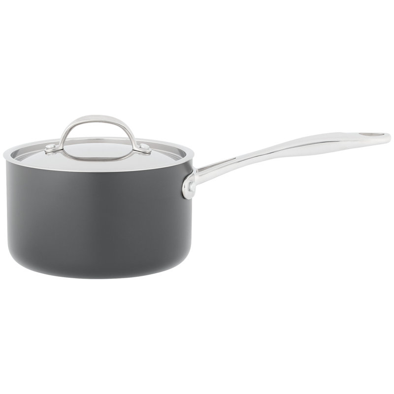 Element (Hard Anodised) Non-Stick Aluminum Saucepan, 1.9 L
