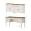 Ensemble de bureau 2 pièces, bureau double 56 po et ensemble de 2 armoires-1490565817