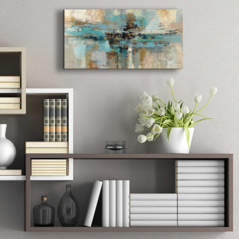 «Morning Fjord» par Silvia Vassileva, H 12 po x l 24 po