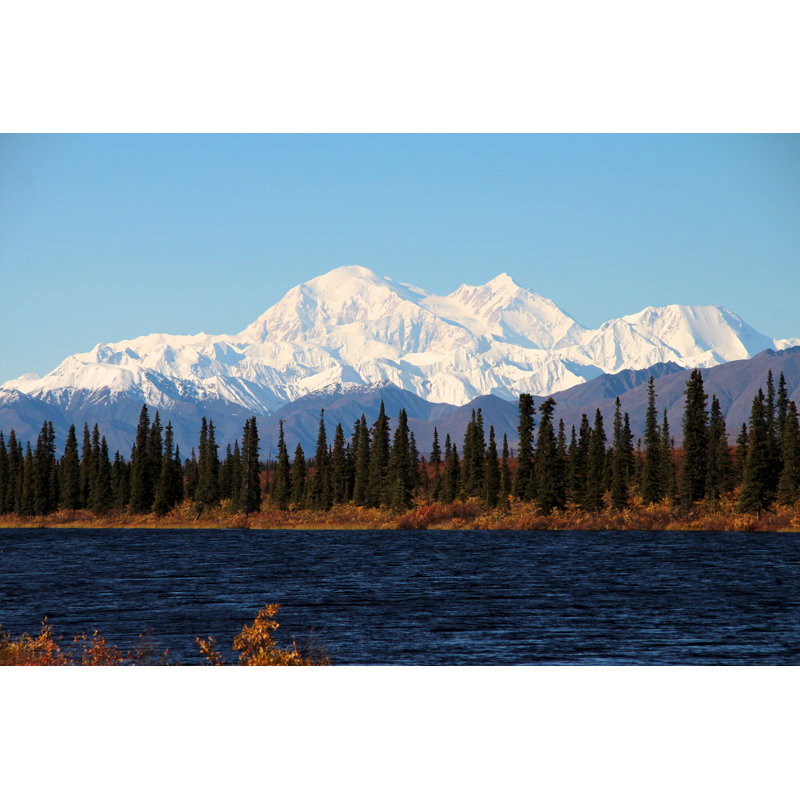 Mount McKinley, Denali National Park by Evenfh - Wrapped Canvas Print, 81cm H x 122cm W x 3.8cm D