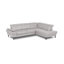 4 Seater Faux Leather and Leather Match Sofa Bed with Storage-1969212622-1969212623
