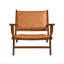 Fauteuil en cuir Daniel