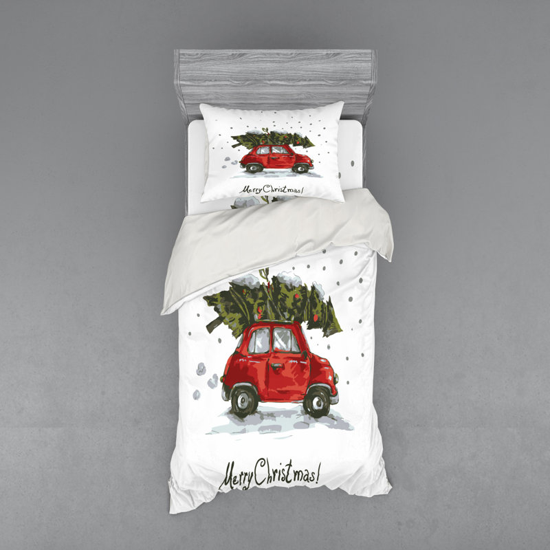 Traditional Polyester Duvet Cover, Twin XL Duvet Cover + 2 Additional Pieces