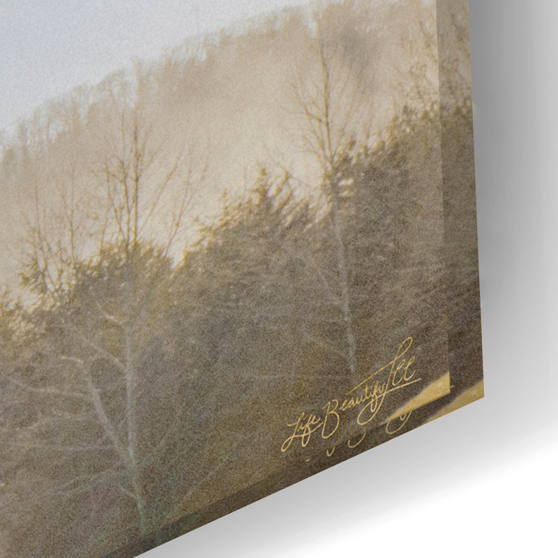 «Smokey Sunny Woods» par Life BeautifuLEE, art mural en verre acrylique, 24 po x 16 po, H 16 po x l 24 po