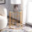 Oxendine Mirrored Glass Top End Table-82553780
