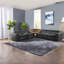 Fauteuils inclinables modernes avec rangement et Bluetooth, noir