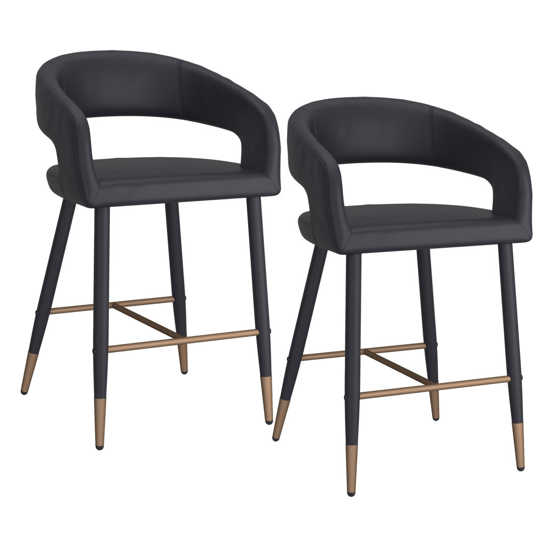 Benesha 26" Counter Stool (Set of 2) Wade Logan® 
