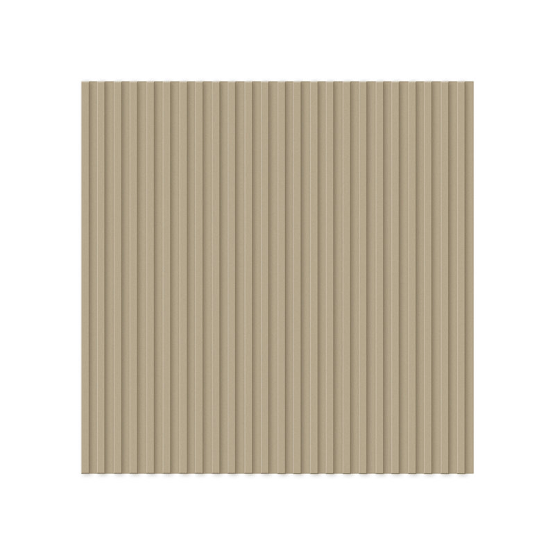Panneau mural 3D 24 po x 24 po brun (paquet de 8)