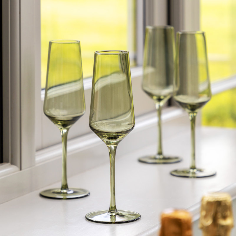 180ml Flute Set, Green