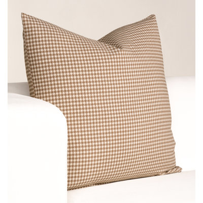 Magnolia Home Fashions Houndstooth Accent Pillow 100% Cotton