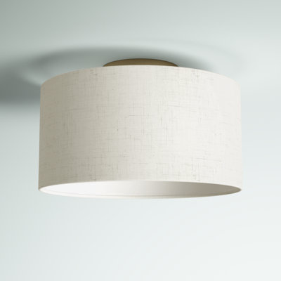 Darian Fabric Semi Flush Mount