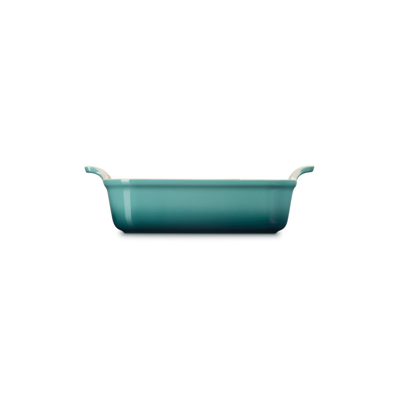 Le Creuset Stoneware Heritage Square Baking Dish, 3 Qt. - Blue Riviera, 3 qt
