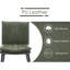 47.5cm H Upholstered Metal Accent-1313307048