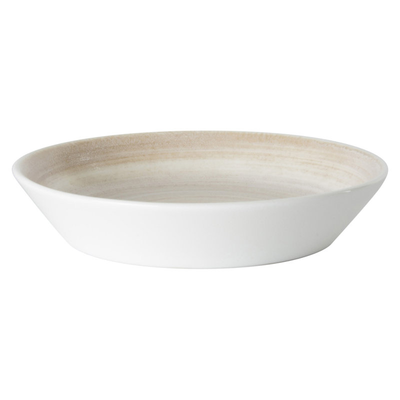 Studio Glaze Bone China Divided Serving Dish, Classic Vanilla