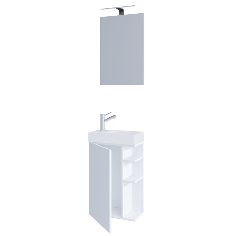 Rayvonn Bathroom Furniture Suite, White