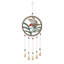 Carillon de vent suspendu avec colibri Vibrant