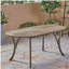Table de salle à manger en bois d'acacia 70 "