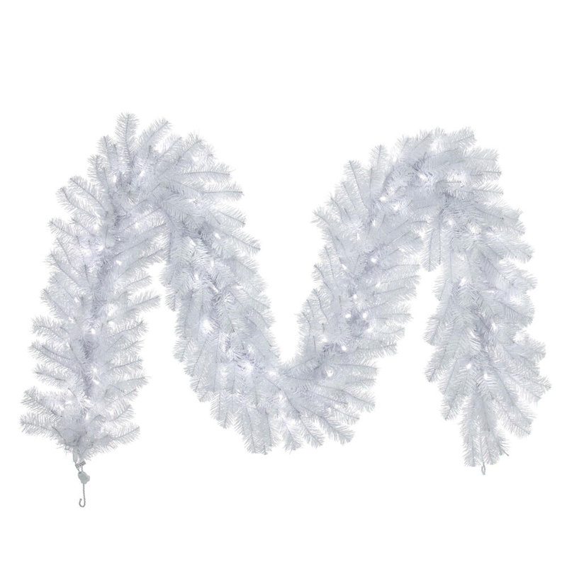 Alayah 108 " Pre-Lit Mixed Greenery Garland