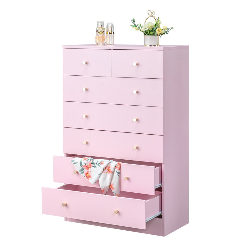 Commode haute 40,5 po, Rose