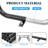 72" W Rectangular Metal Outdoor Picnic Table with Umbrella Hole-1367122825-1366873463