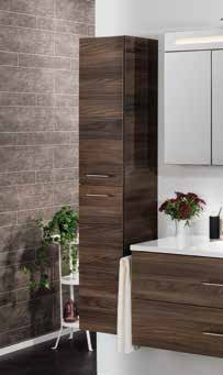B.Clever Linen Cabinet, Elm madera