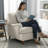 34.5" W Polyester Armchair-923642266