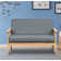Asteria Upholstered 45'' Loveseat
