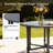 Carbie 31.5'' Outdoor Round Metal Coffee Table