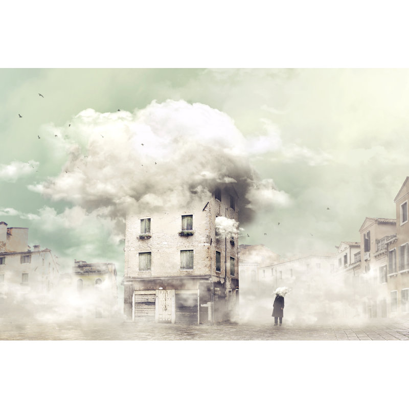 " Surreal Mystical City " by Francescoch, 8" H x 12" W x 1.25" D