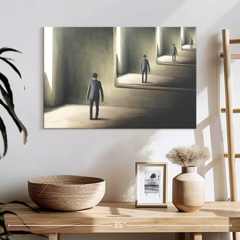 Kelan Infinite Man, 16" H x 24" W