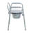 Steel Folding Deep Seat Bedside Commode