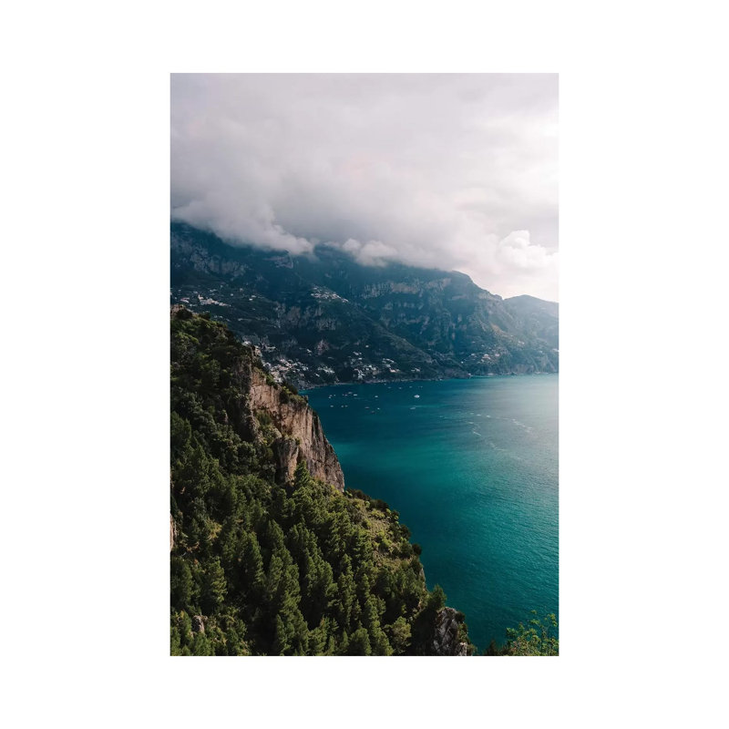 Amalfi Coast Drive V by Bethany Young - Print on Canvas, 101.6cm H x 66.04cm W x 3.81cm D, Wrapped Canvas