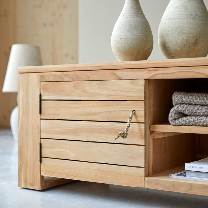 Minimalys Media Console, 15.75"H x 53.15"L x 15.75"W