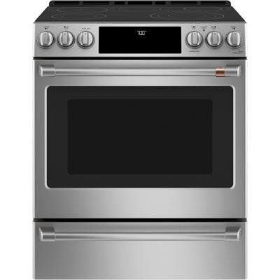 Café Kitchen Suite 30" 5.7 cu. ft. Smart Slide-in Electric Range with Convection Oven