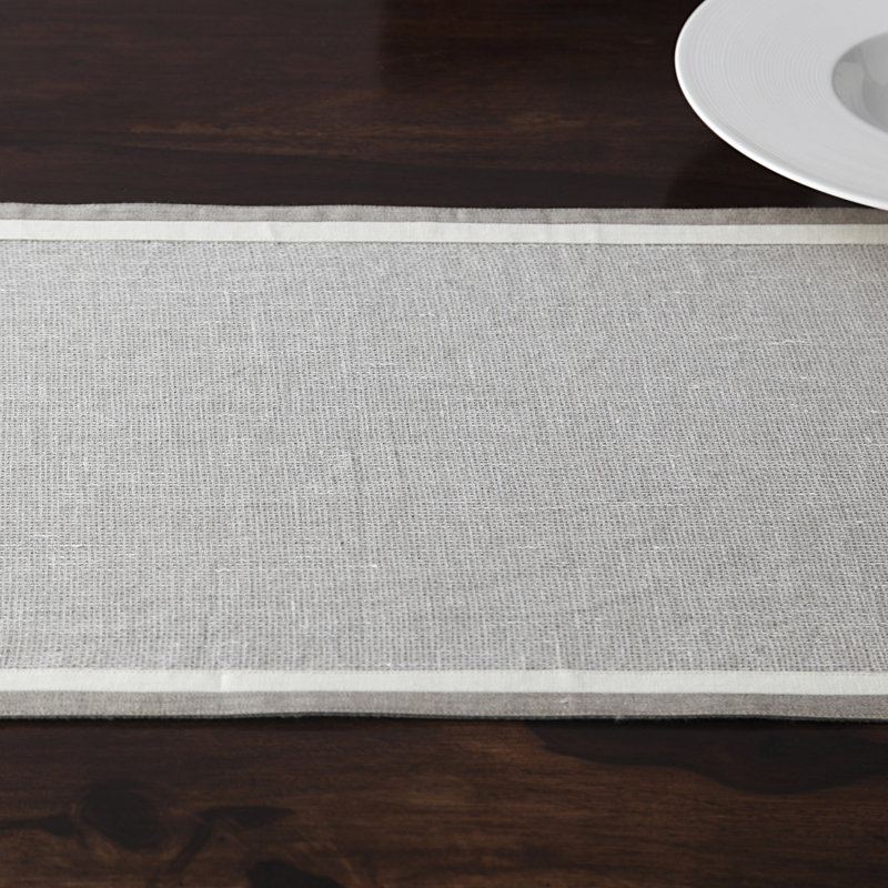 Partito - 100% Pure Linen Table Runner, 90" x 14"