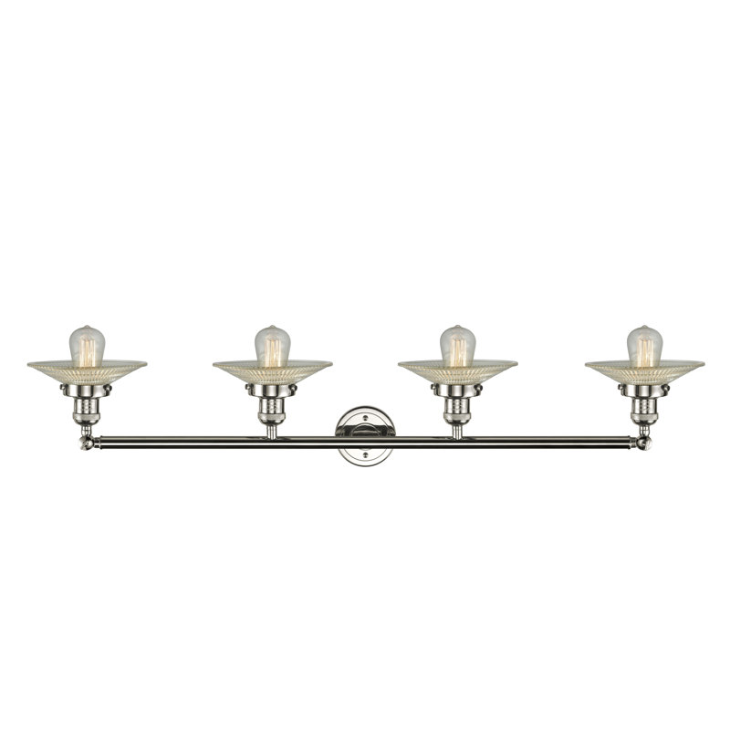 Lorri 4 - Light Vanity Light, Incandescent, Clear, Polished Nickel