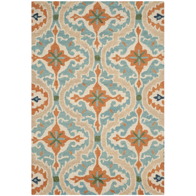 Barriento Roslyn Hand Tufted Wool Geometric Rug
