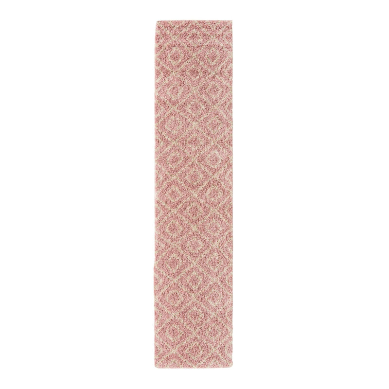 Geometric Indoor Rug, Runner 2'7" x 12'