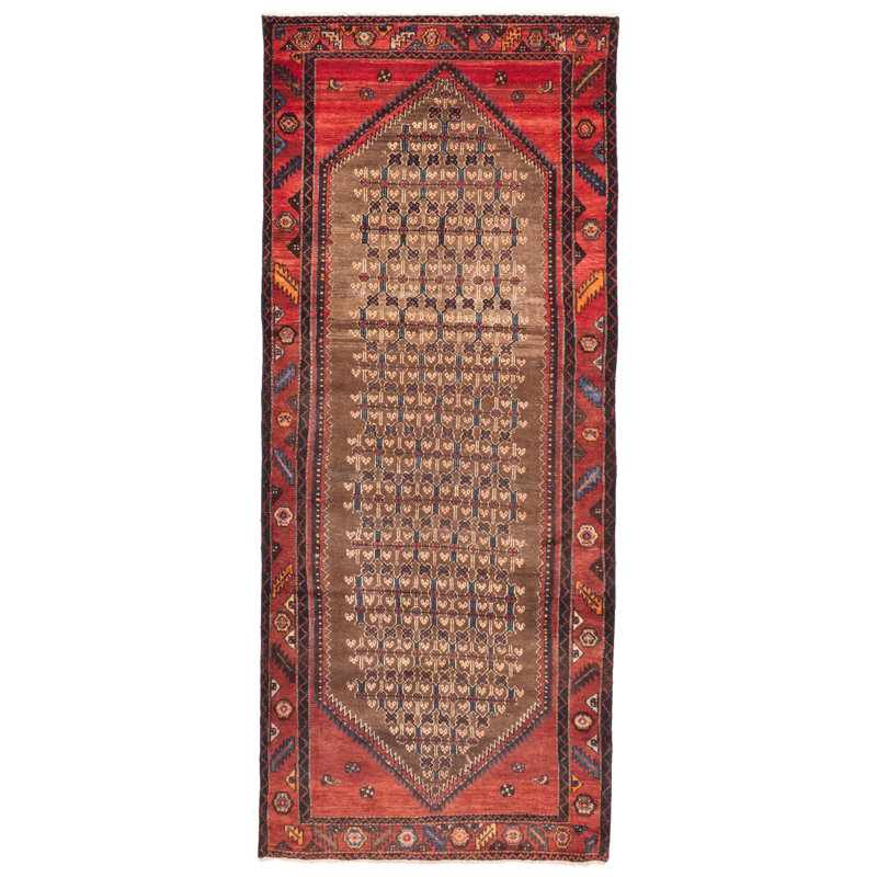 Tapis brun Andelz 4 pi 8 po x 11 pi 2 po