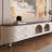 Simple design solid wood TV cabinet-104850470