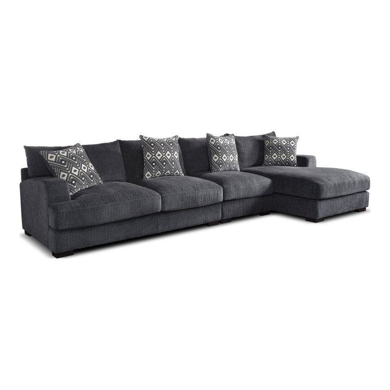 Ruthanne Large L-Shaped Sectional With Right Chaise